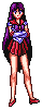 Sailor Mars taps her foot impatiently